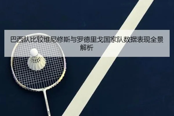 巴西队比较维尼修斯与罗德里戈国家队数据表现全景解析